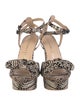 Loeffler Randall Canvas Printed Sandals