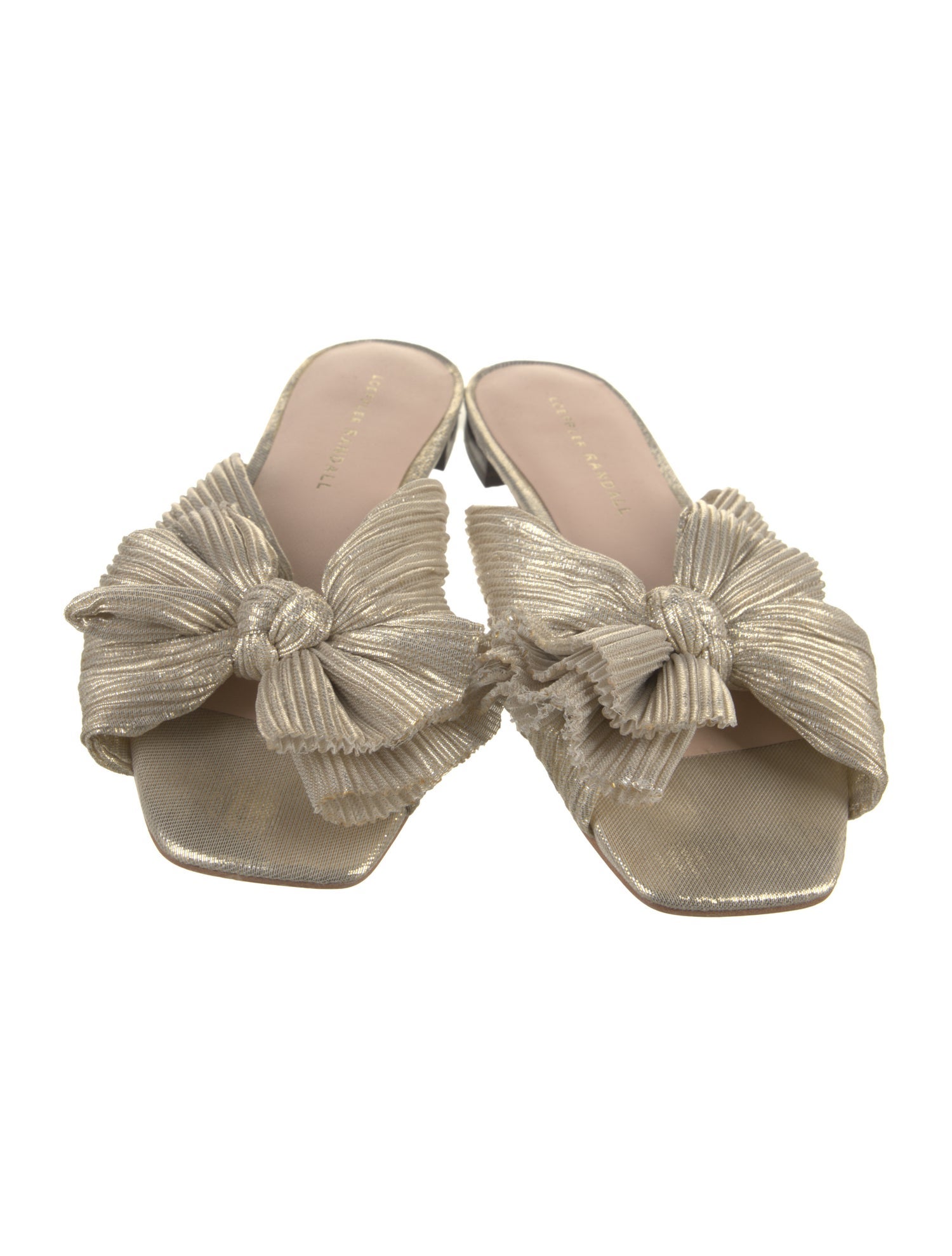 Loeffler Randall Bow Accents Slides