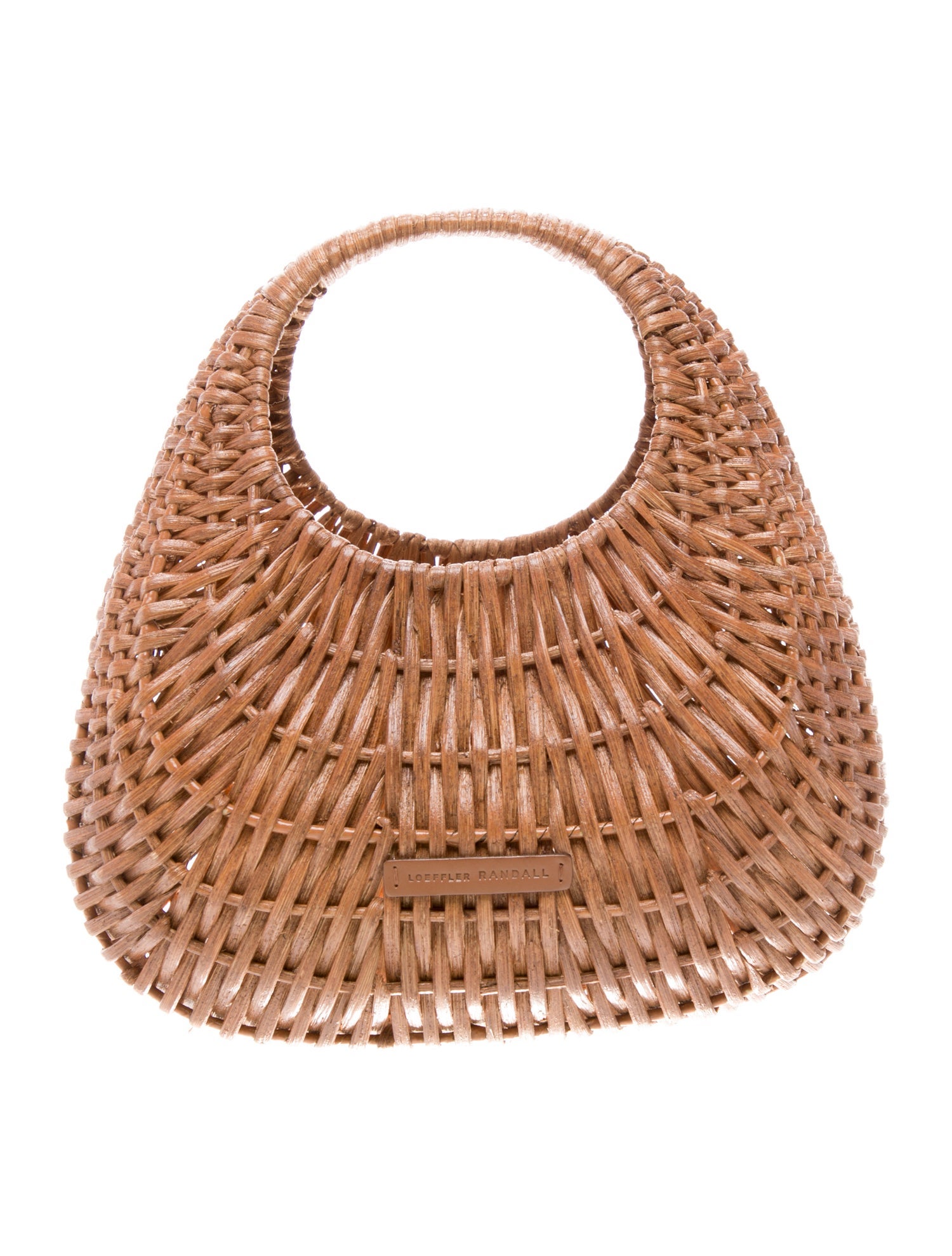 Loeffler Randall Wicker Top Handle Bag