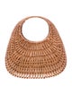 Loeffler Randall Wicker Top Handle Bag
