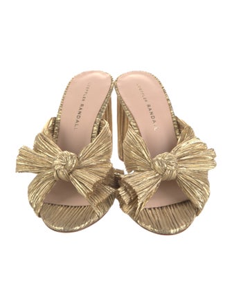 Loeffler Randall Bow Accents Slides