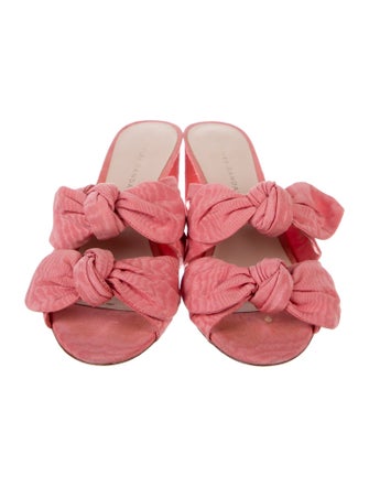 Loeffler Randall Bow Accents Slides