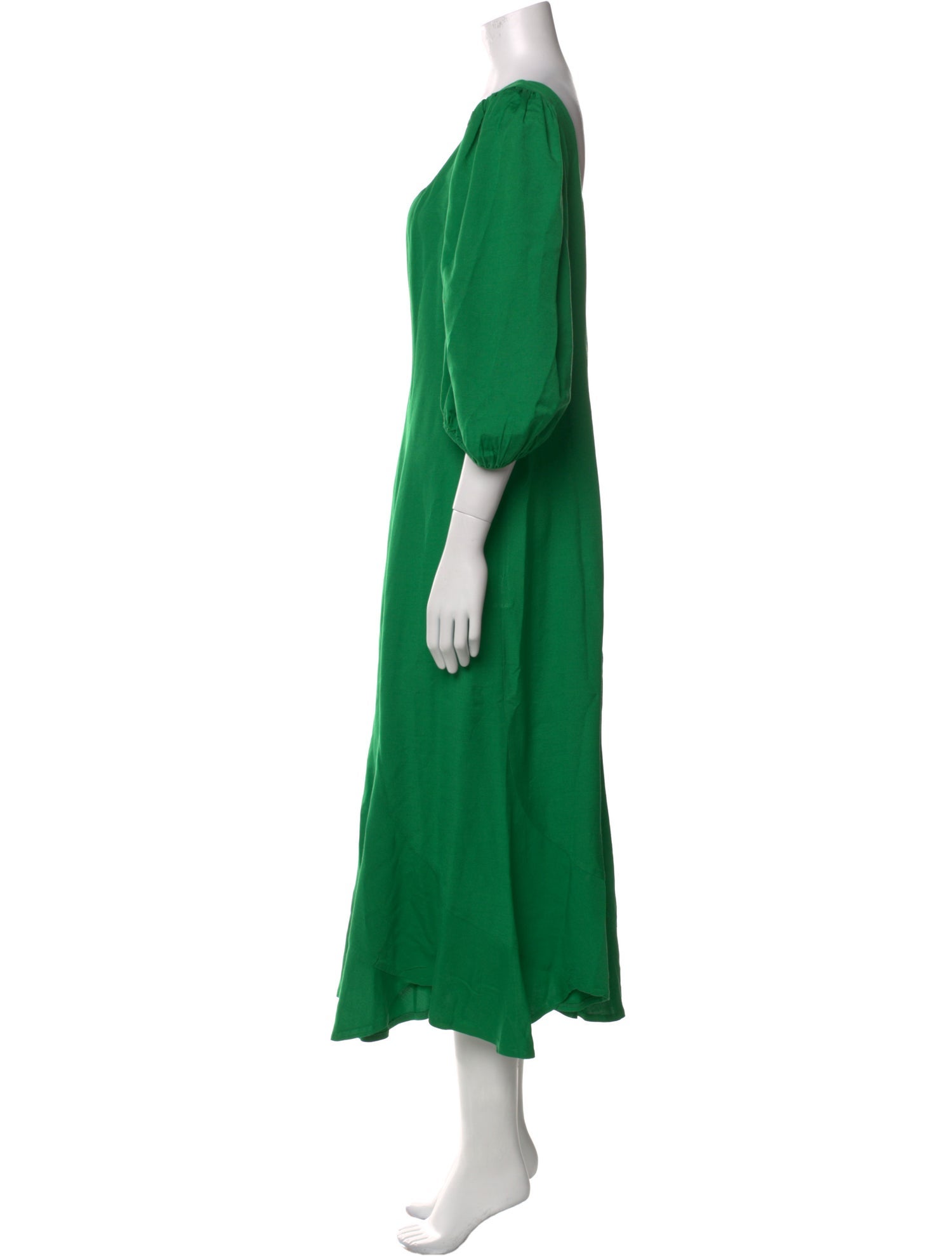 Loeffler Randall Square Neckline Long Dress
