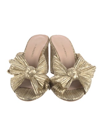 Loeffler Randall Bow Accents Slides