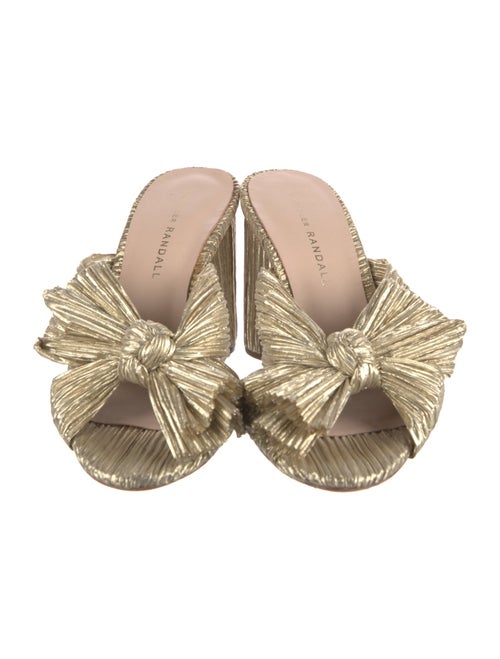 Loeffler Randall Bow Accents Slides