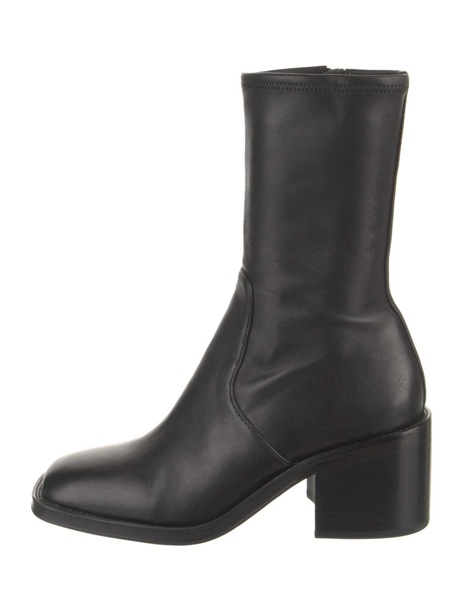 Loeffler Randall Leather Sock Boots