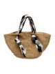 Loeffler Randall Raffia Top Handle Bag