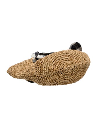 Loeffler Randall Raffia Top Handle Bag