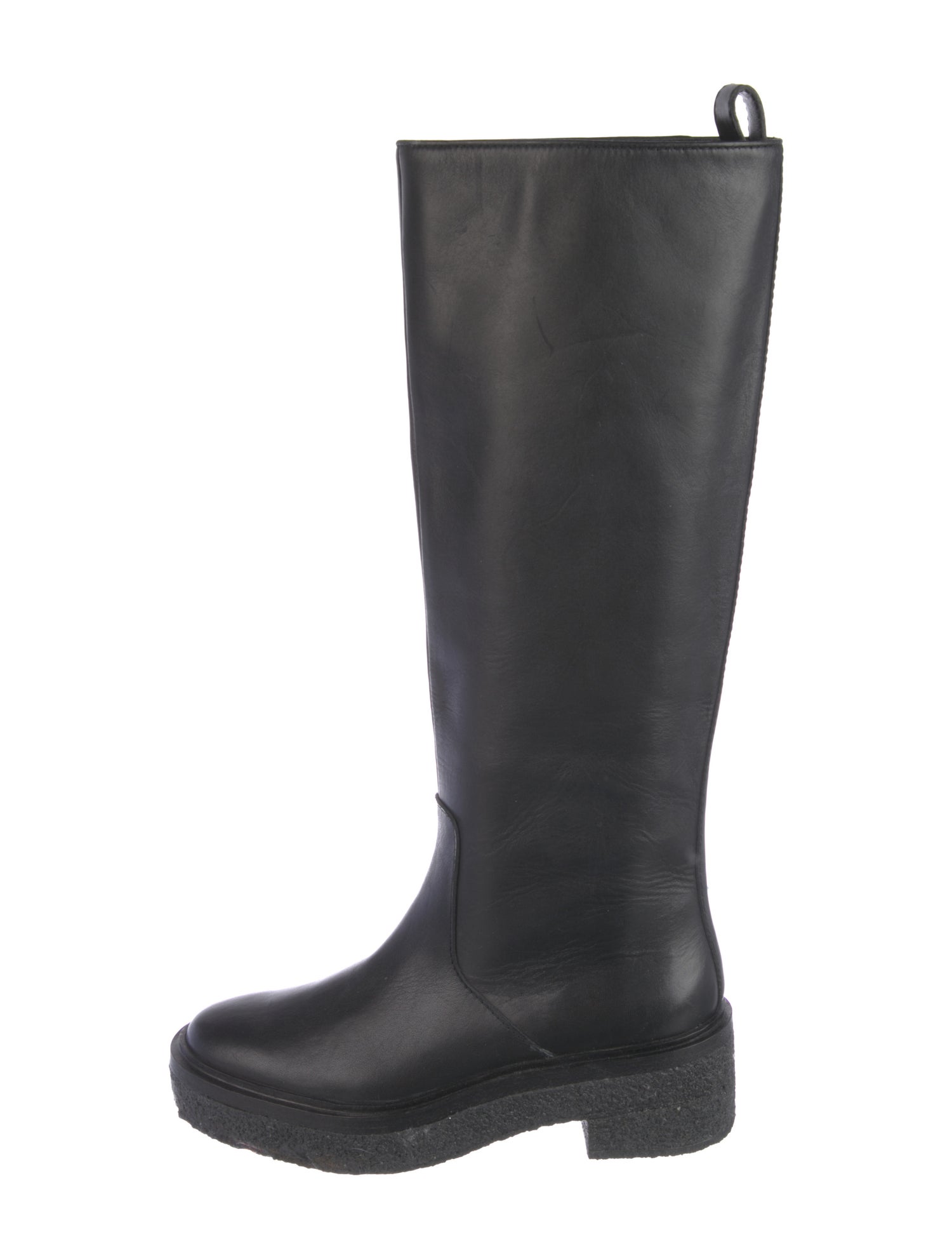 Loeffler Randall Leather Rain Boots