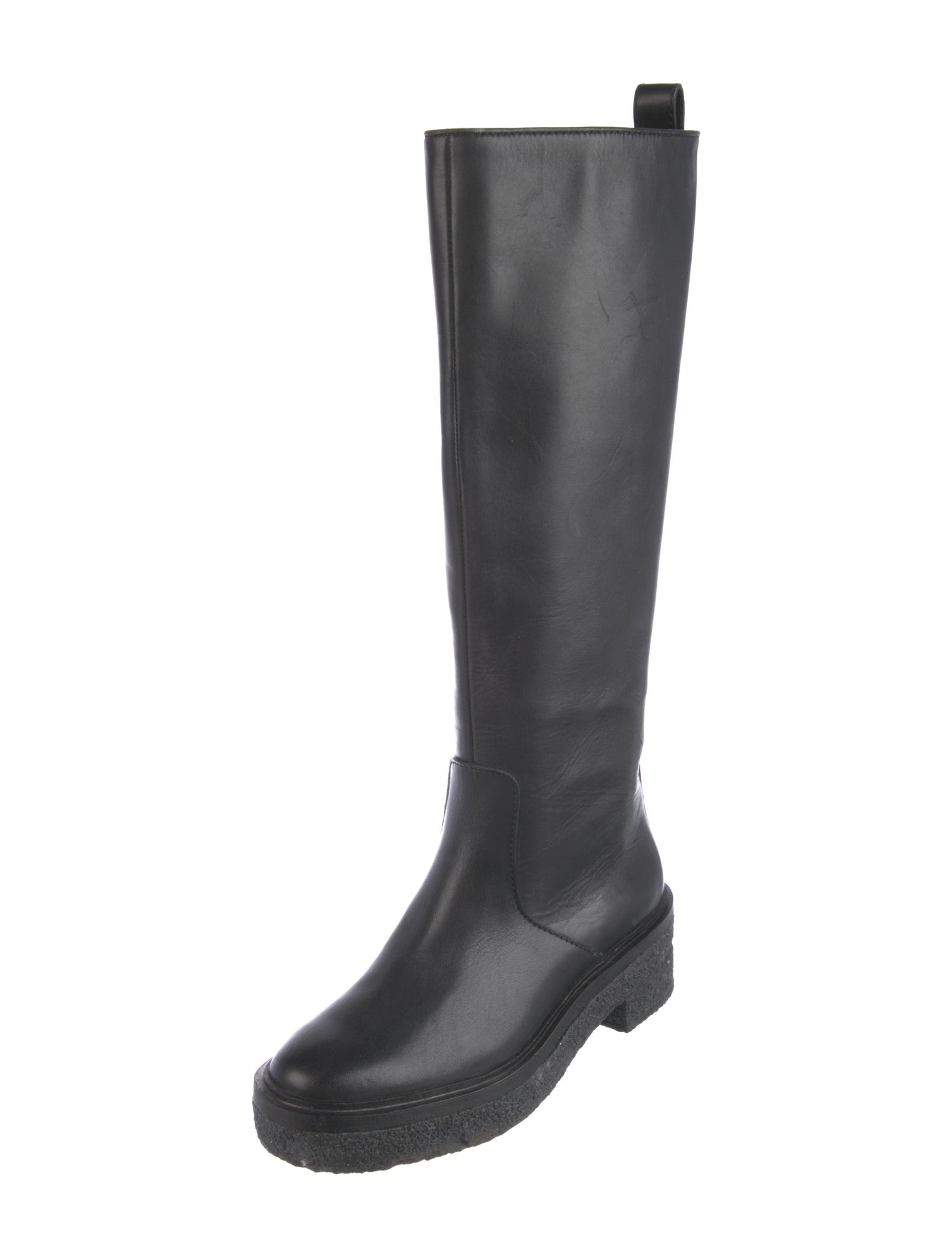 Loeffler Randall Leather Rain Boots