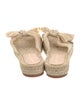 Loeffler Randall Jute Bow Accents Espadrilles