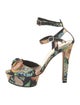 Loeffler Randall Canvas Printed Sandals