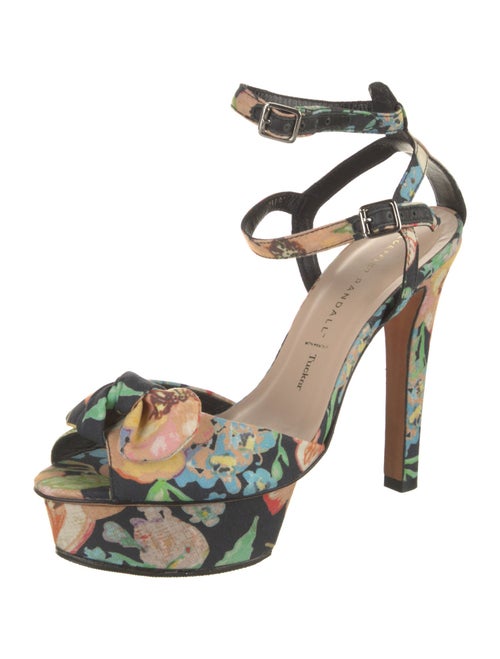 Loeffler Randall Canvas Printed Sandals