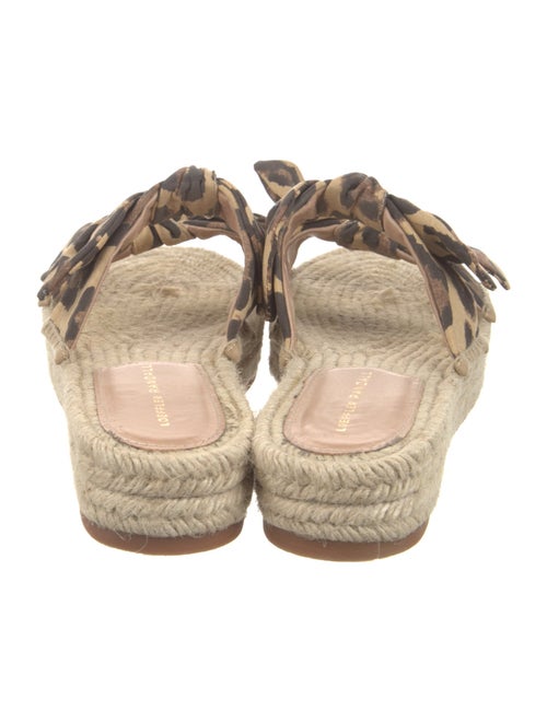 Loeffler Randall Canvas Animal Print Espadrilles