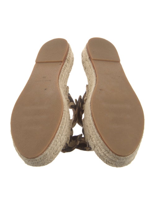 Loeffler Randall Canvas Animal Print Espadrilles