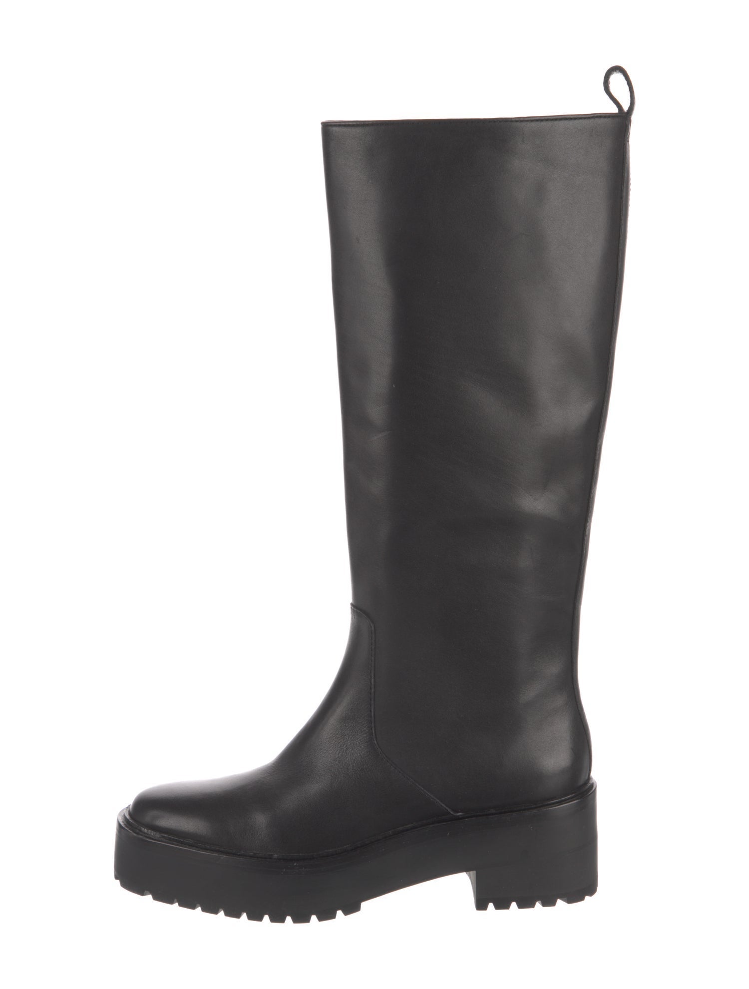 Loeffler Randall Leather Rain Boots