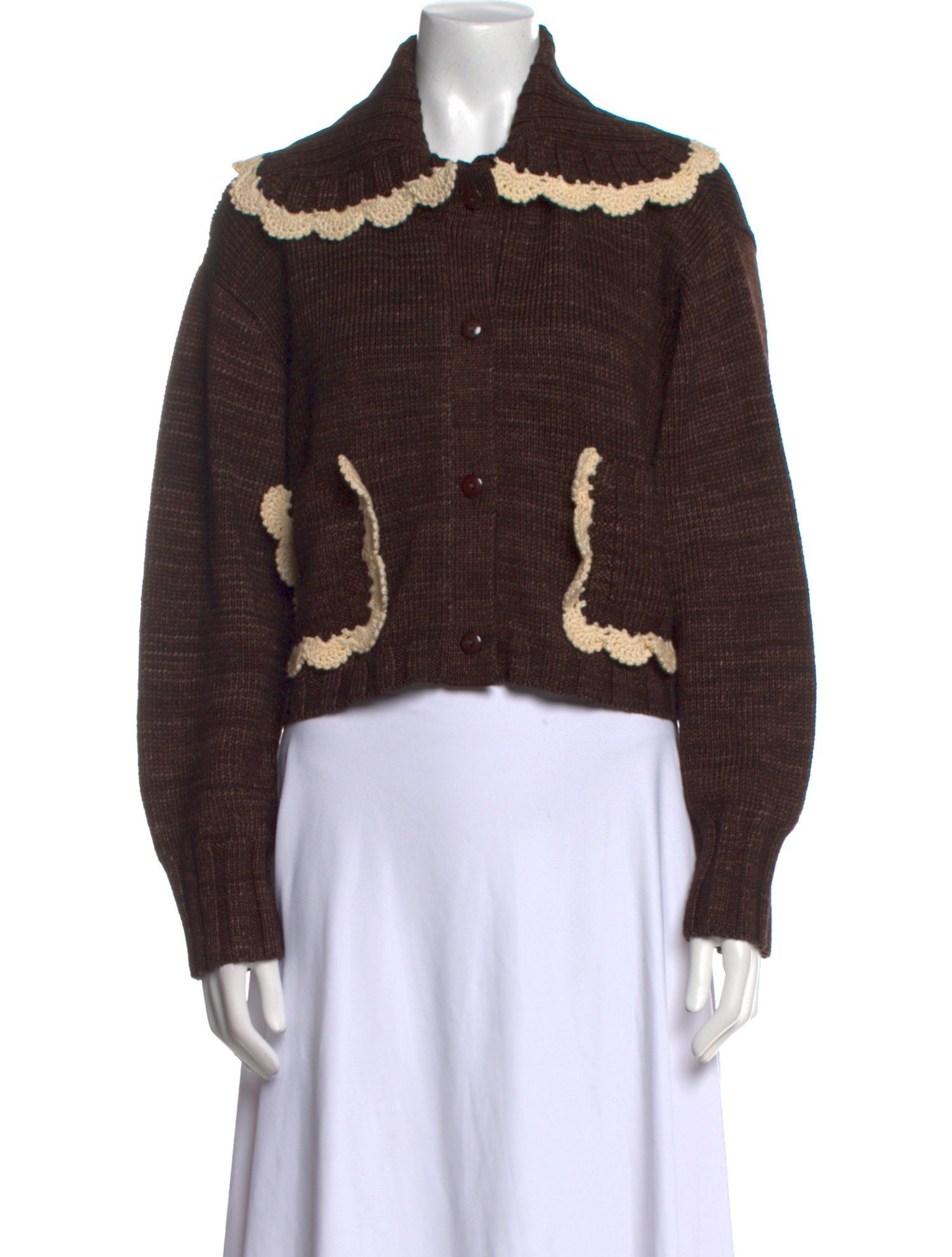 Loeffler Randall Merino Wool Sweater