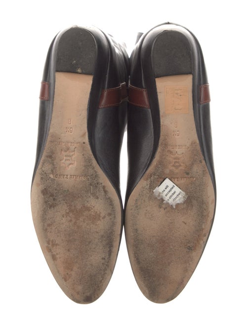 Loeffler Randall Leather Colorblock Pattern Boots