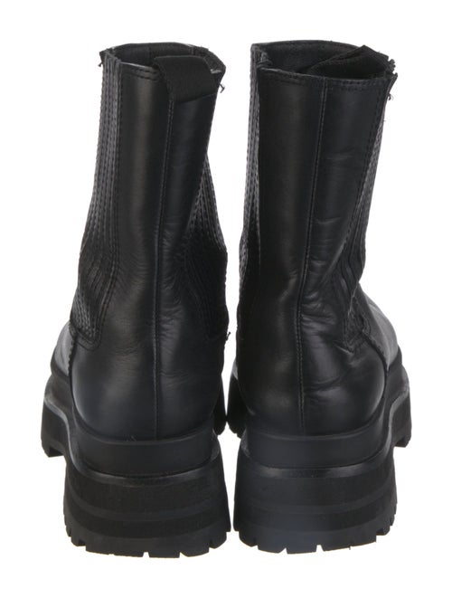 Loeffler Randall Leather Combat Boots