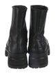 Loeffler Randall Leather Combat Boots