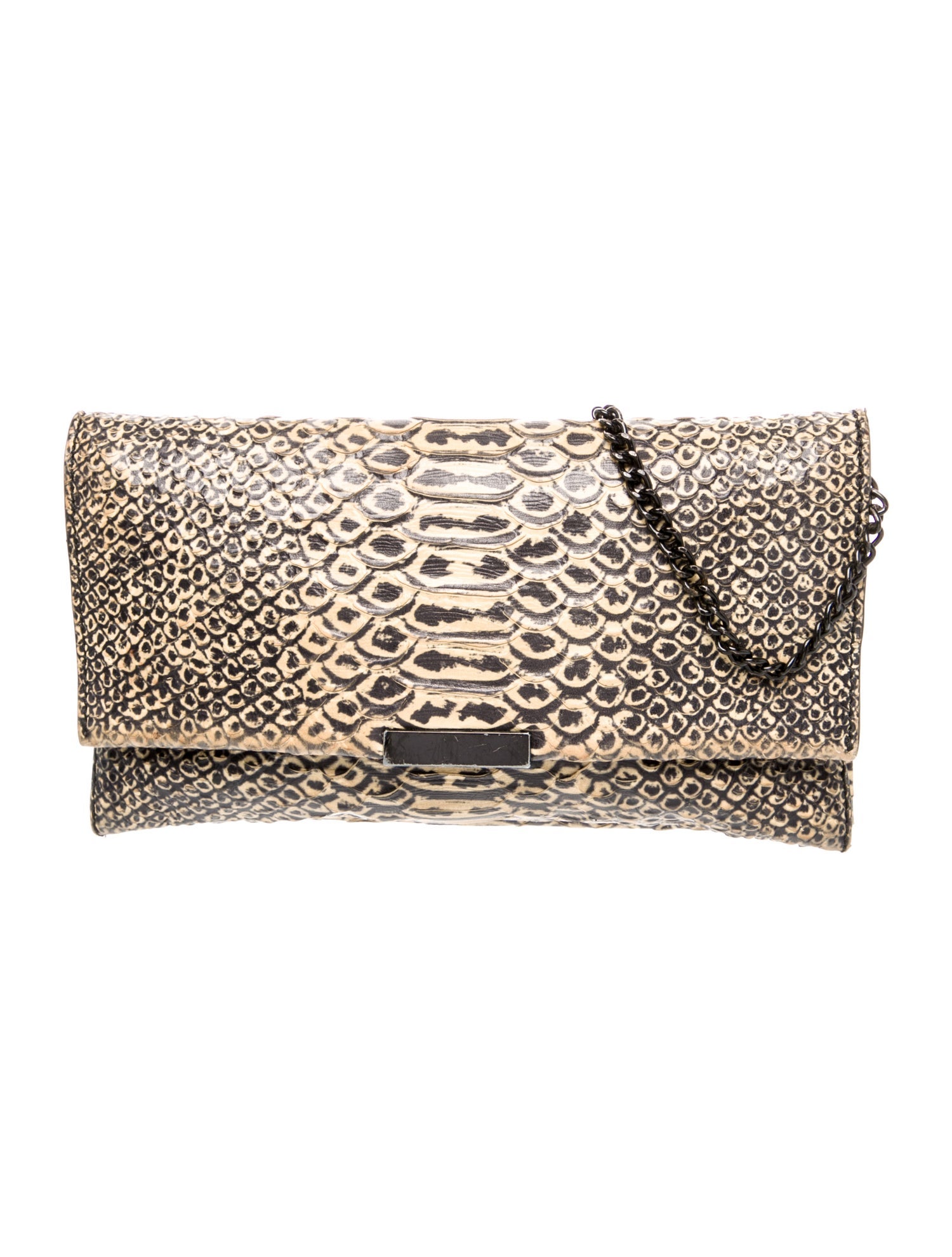 Loeffler Randall Python Clutch