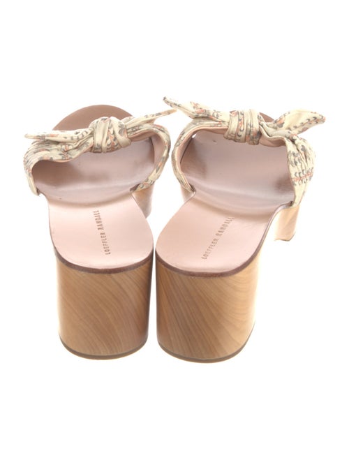 Loeffler Randall Canvas Bow Accents Slides