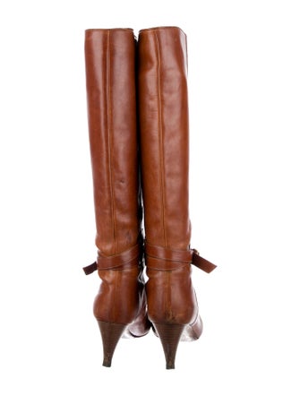 Loeffler Randall Leather Riding Boots