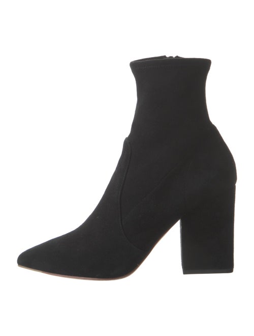 Loeffler Randall Suede Sock Boots