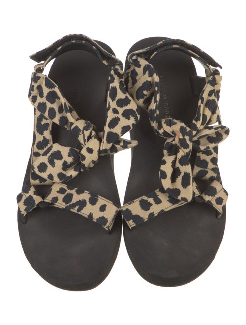 Loeffler Randall Canvas Animal Print Espadrilles