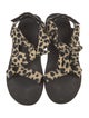 Loeffler Randall Canvas Animal Print Espadrilles