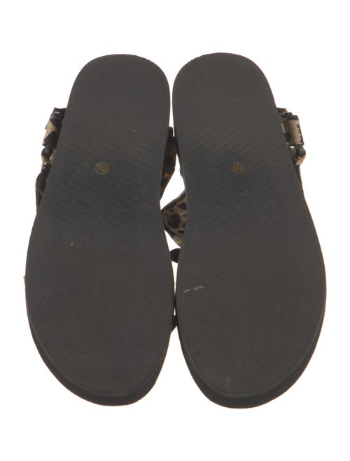 Loeffler Randall Canvas Animal Print Espadrilles