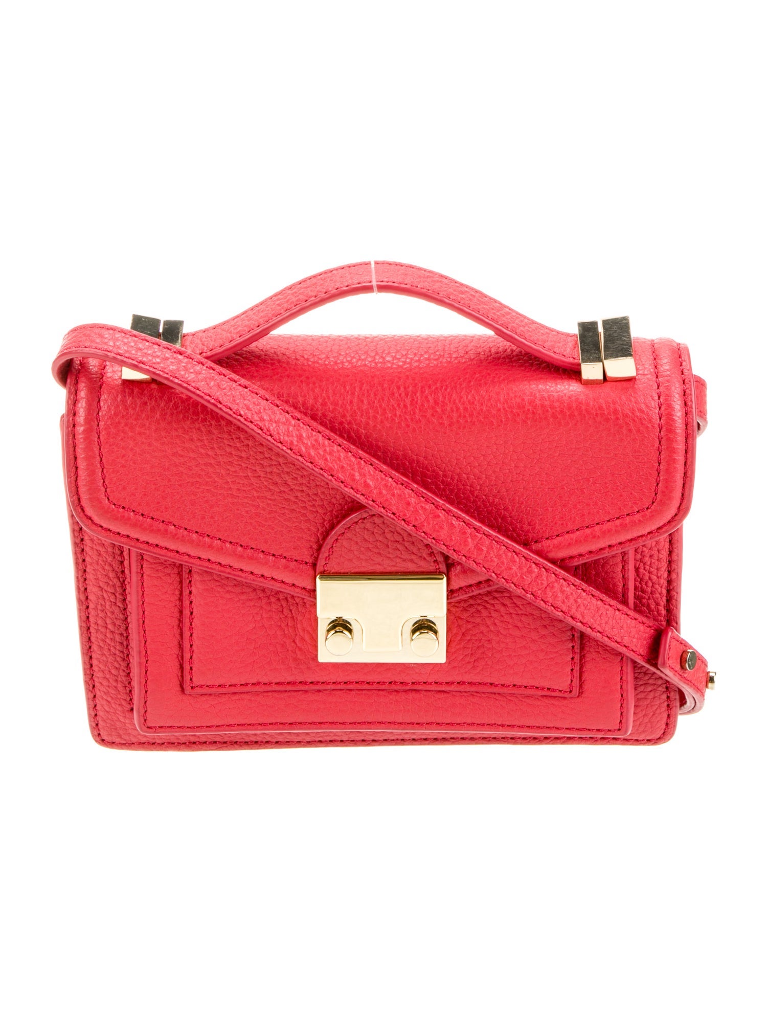 Loeffler Randall Leather Rider Mini