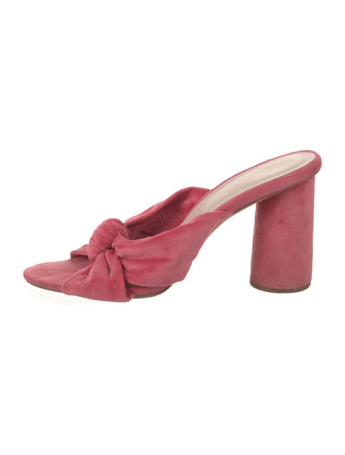 Loeffler Randall Velvet Slides