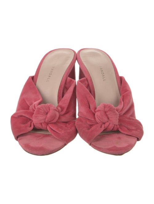 Loeffler Randall Velvet Slides