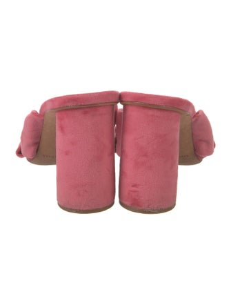 Loeffler Randall Velvet Slides