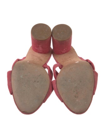 Loeffler Randall Velvet Slides