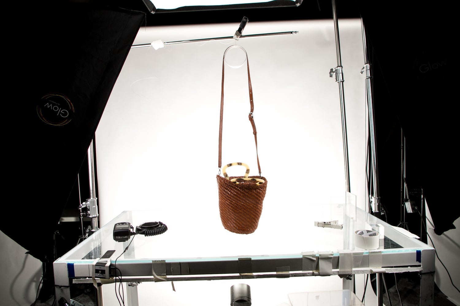 Loeffler Randall Leather Bucket Bag