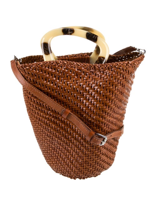 Loeffler Randall Leather Bucket Bag