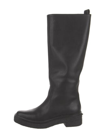 Loeffler Randall Leather Rain Boots