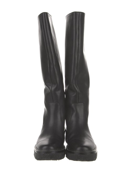Loeffler Randall Leather Rain Boots
