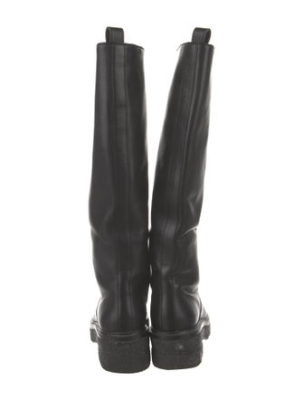 Loeffler Randall Leather Rain Boots