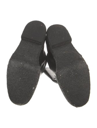 Loeffler Randall Leather Rain Boots