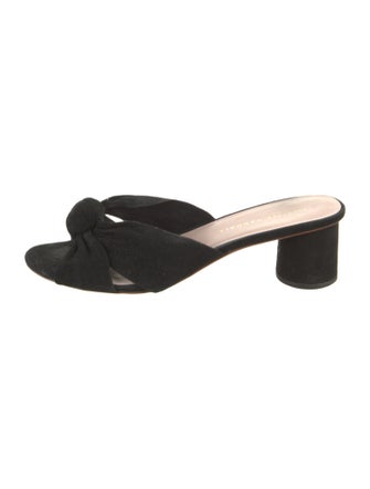 Loeffler Randall Suede Slides