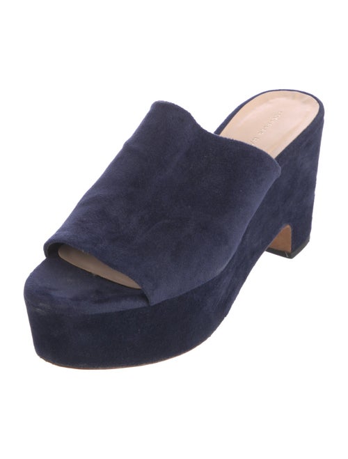 Loeffler Randall Velvet Slides