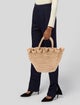 Loeffler Randall Raffia Bucket Bag