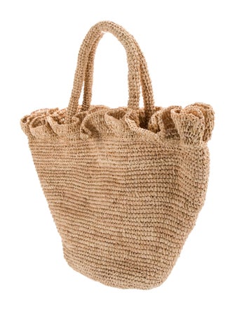 Loeffler Randall Raffia Bucket Bag