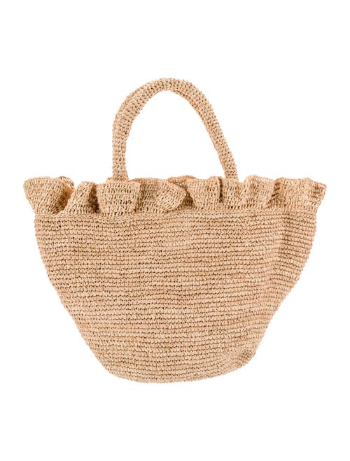Loeffler Randall Raffia Bucket Bag