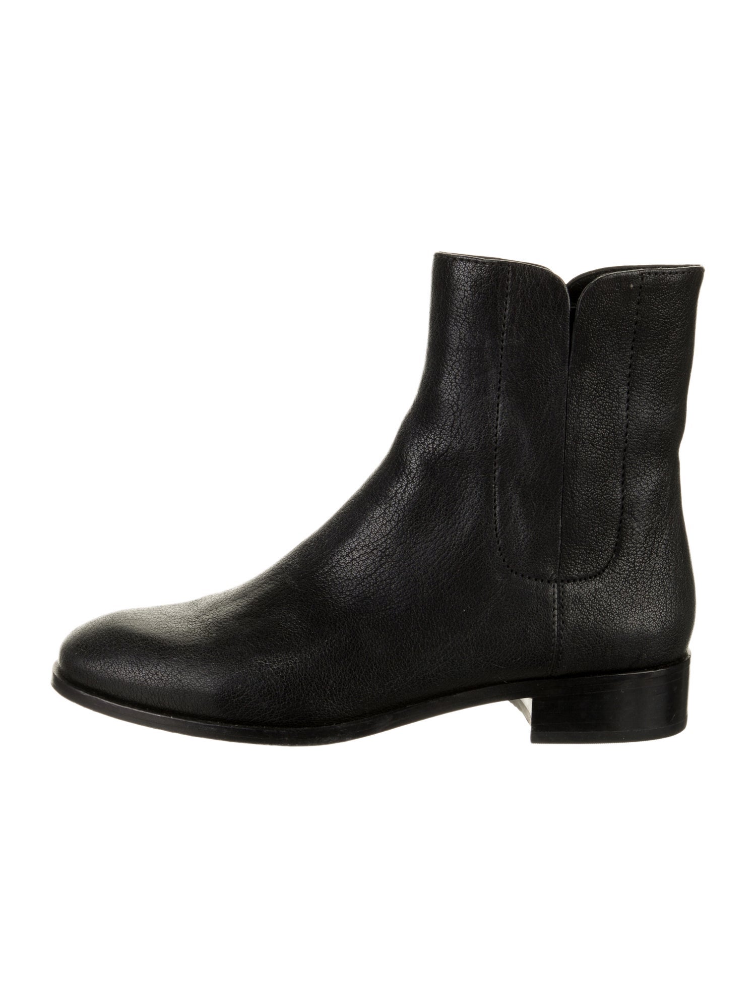 Loeffler Randall Leather Moto Boots