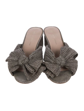 Loeffler Randall Glitter Accents Slides