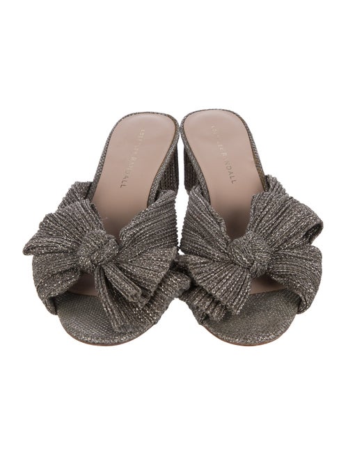 Loeffler Randall Glitter Accents Slides